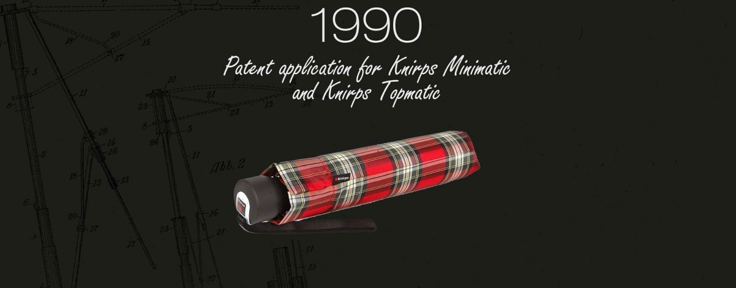 Patent application Knirps umbrella