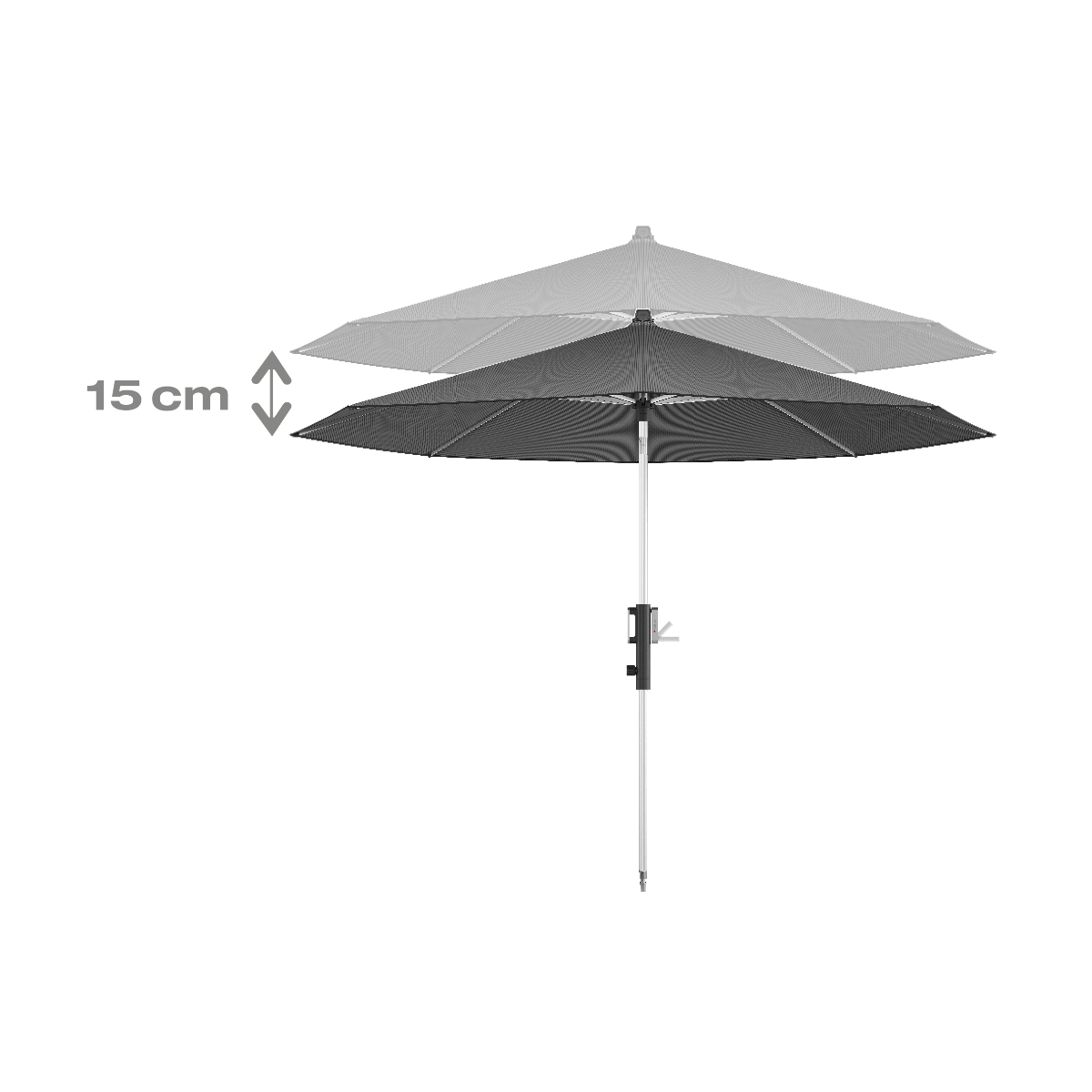 Easy Lift height adjustment 30 cm